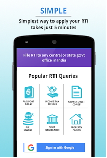 Simplest way to file OnlineRTI through our app